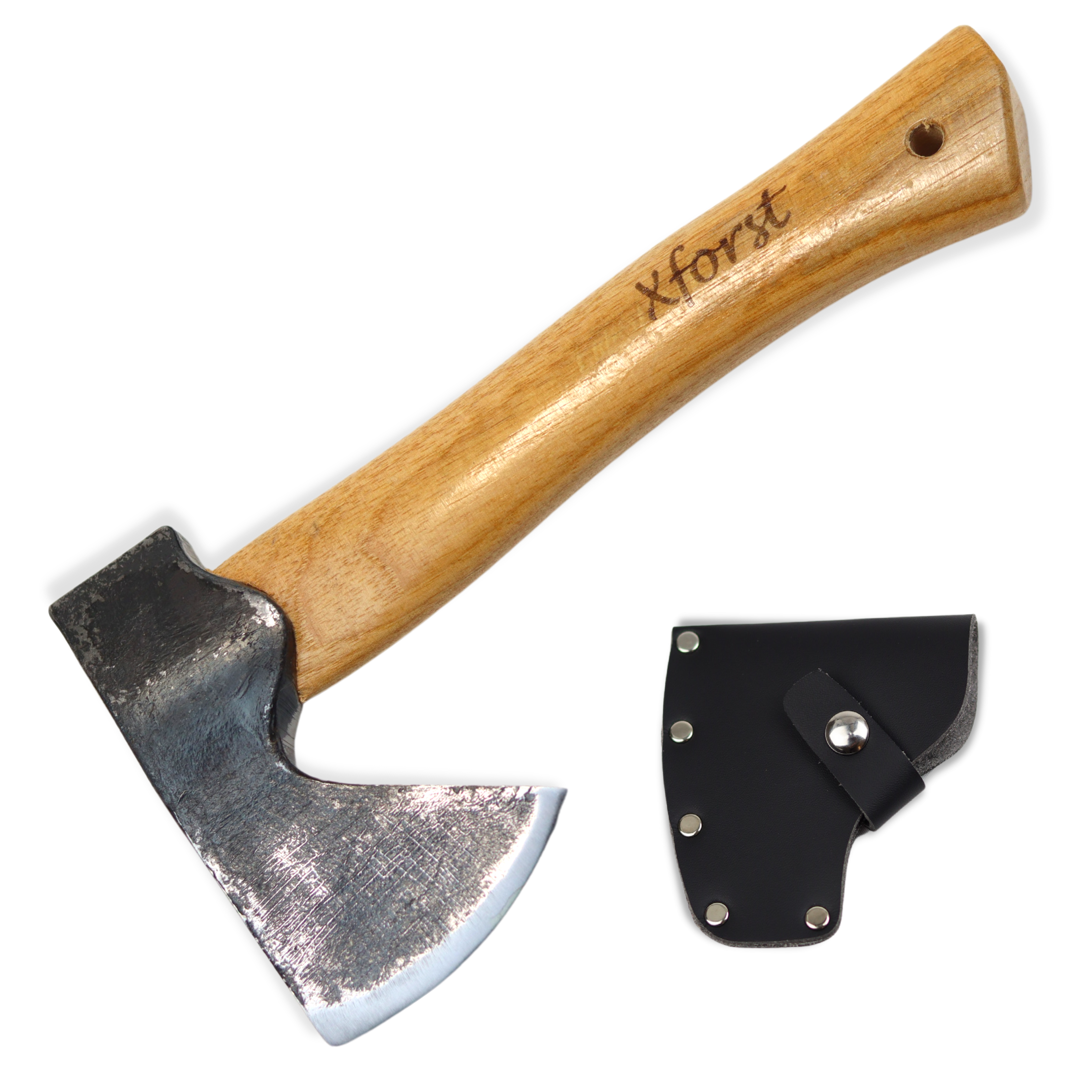 Hache à Sculpter Le Bois Vert (Bushcraft) - Pour Fabriquer Cuillères, Bols - SharkyFST - Neuf - Fabriquée En Ukraine